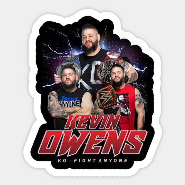 KEVIN OWENS Sticker by dawnttee